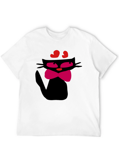 Cool Cat T-Shirt - Black Fun Design