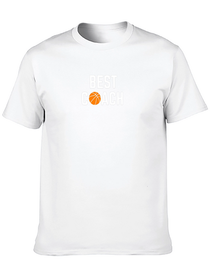 Best Coach T-Shirt - Basketball Graphic Tee