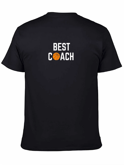 Best Coach T-Shirt - Basketball Graphic Tee