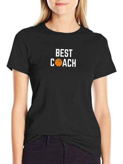 Best Coach T-Shirt - Basketball Graphic Tee