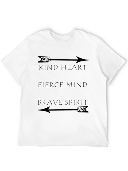 Kind Heart Fierce Mind Brave Spirit Arrow T-Shirt