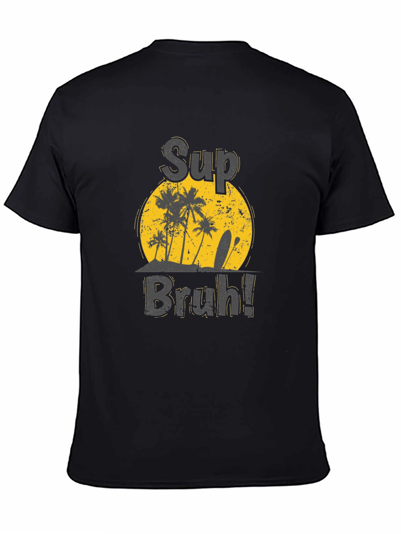 Sup Bruh! Tropical Beach Graphic Tee