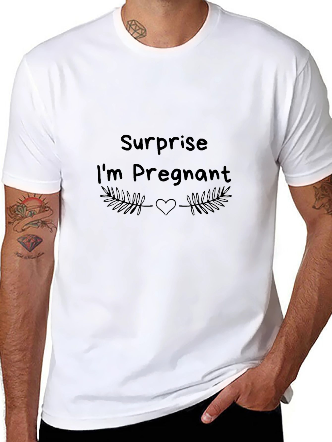 Surprise Pregnancy Announcement T-Shirt