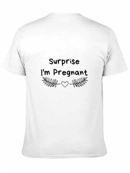 Surprise Pregnancy Announcement T-Shirt