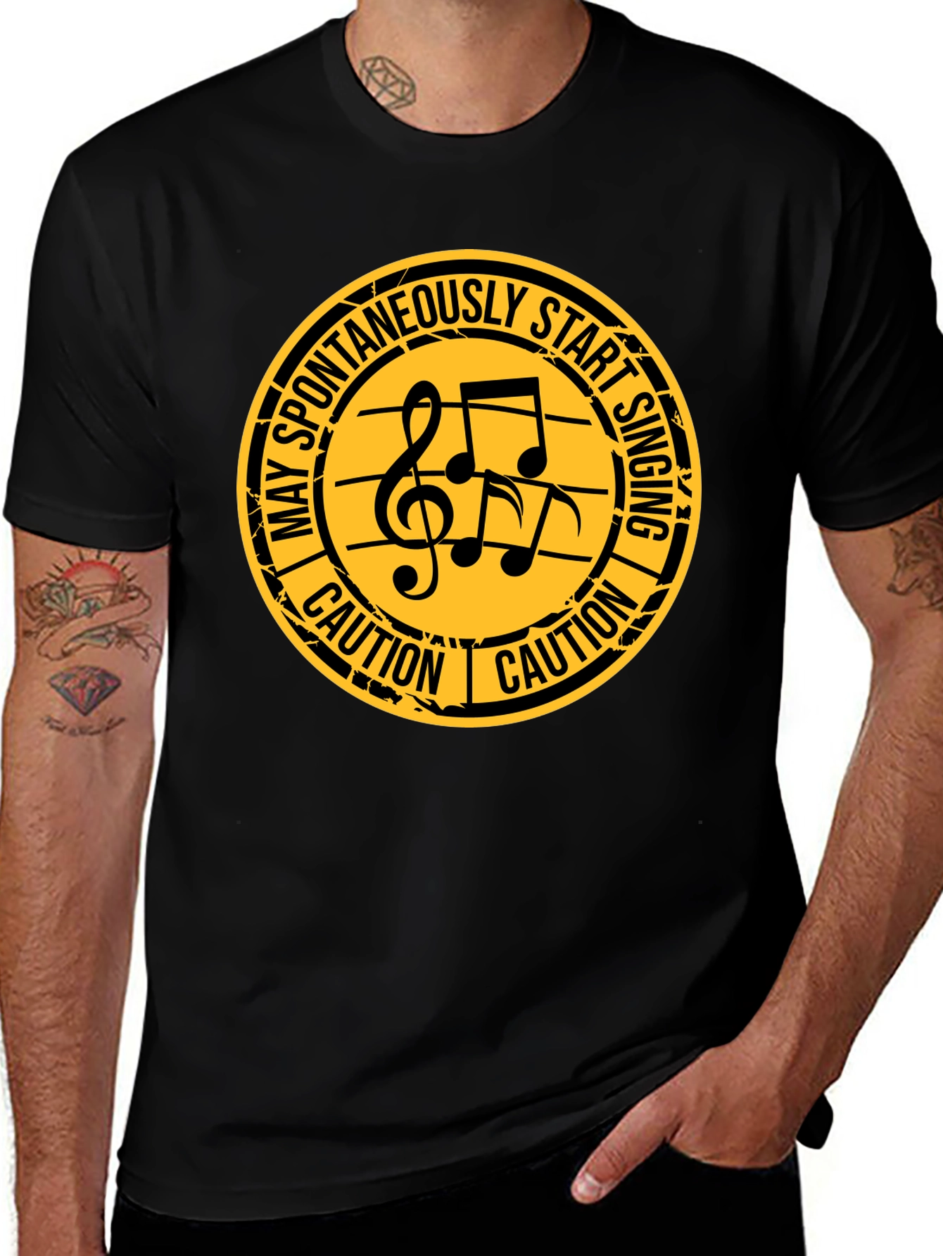 Caution: May Spontaneously Start Singing T-Shirt