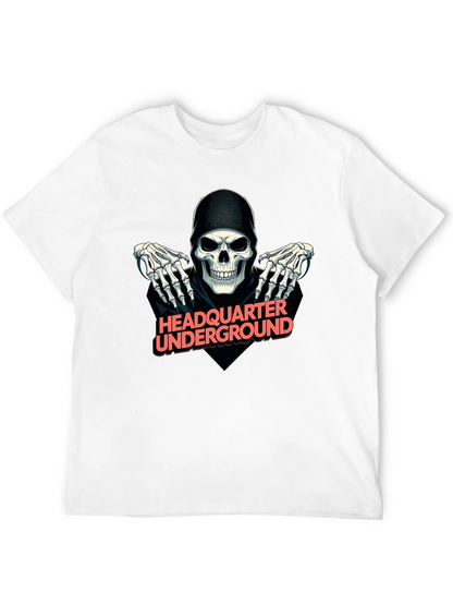 Headquarter Underground Skull Graphic Tee