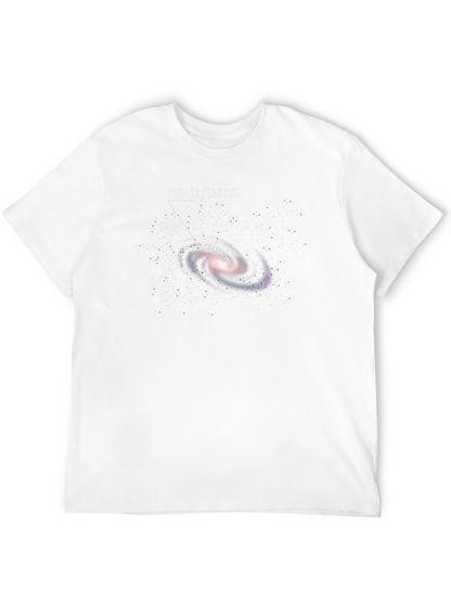 You Are Here Galaxy Graphic T-Shirt - Black