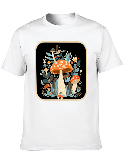 Mushroom Graphic Tee - Nature Inspired Style