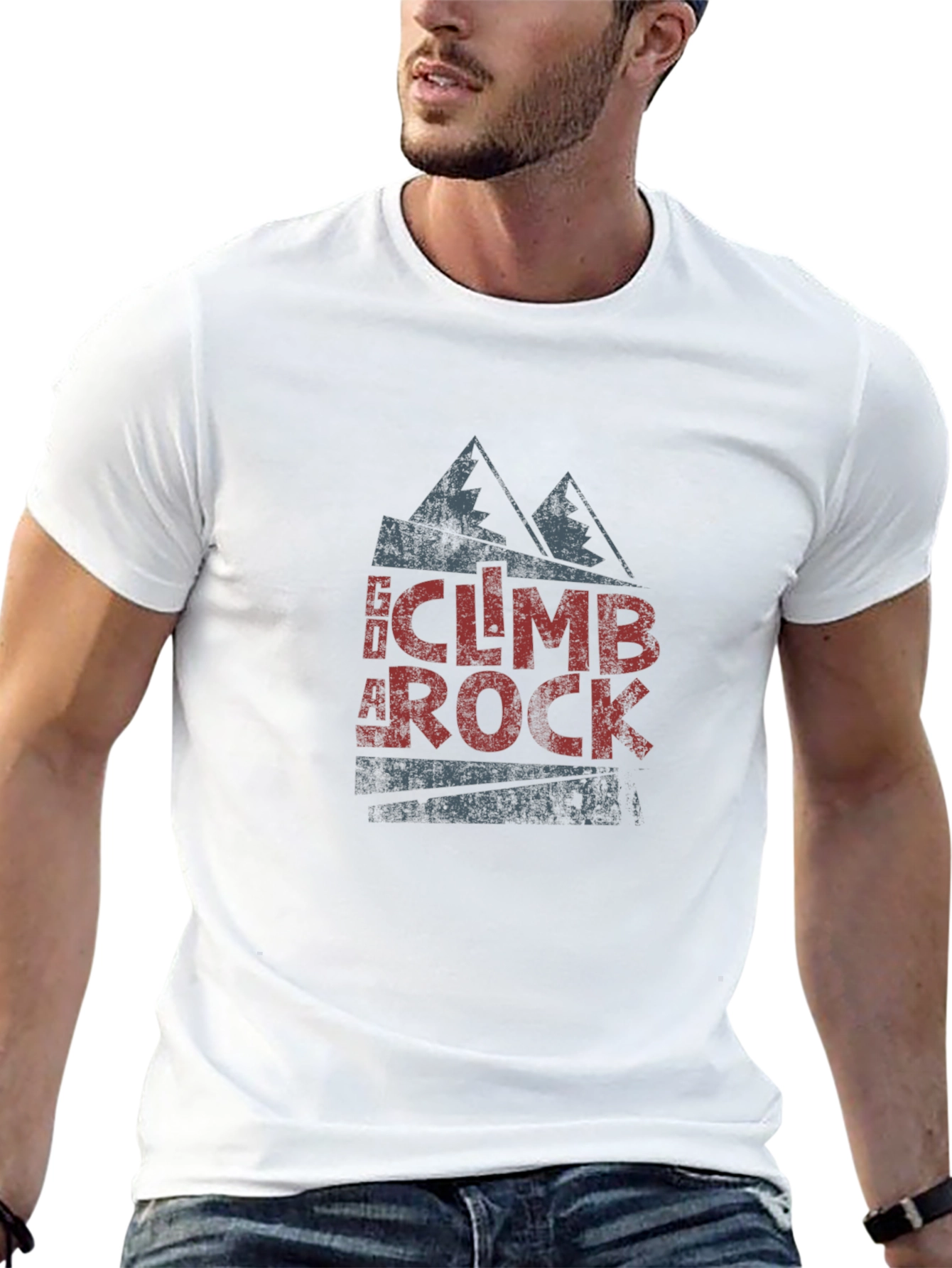 Go Climb a Rock - Mens Graphic Tee