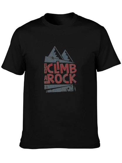 Go Climb a Rock - Mens Graphic Tee
