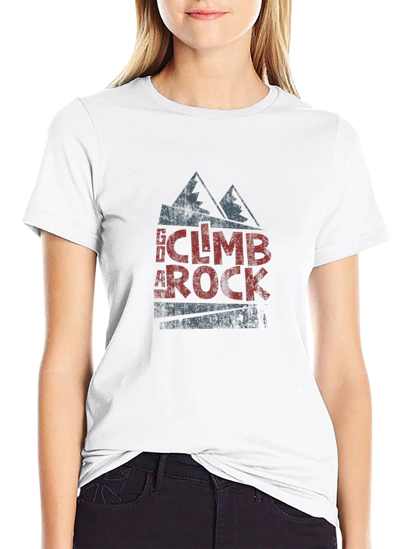 Go Climb a Rock - Mens Graphic Tee
