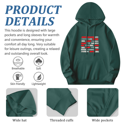 Distressed Flag 'Trust Your Govt' Hoodie