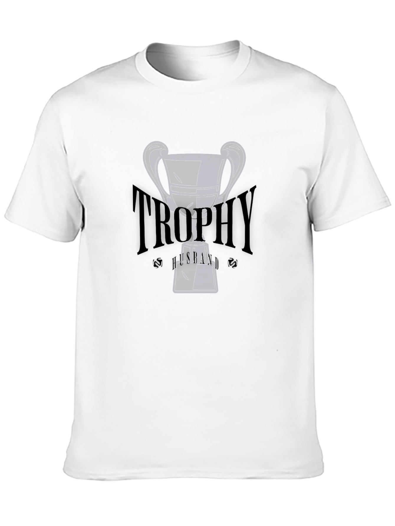 Trophy Graphic Tee - Stylish Black T-Shirt