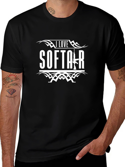 I Love Softair Black T-Shirt