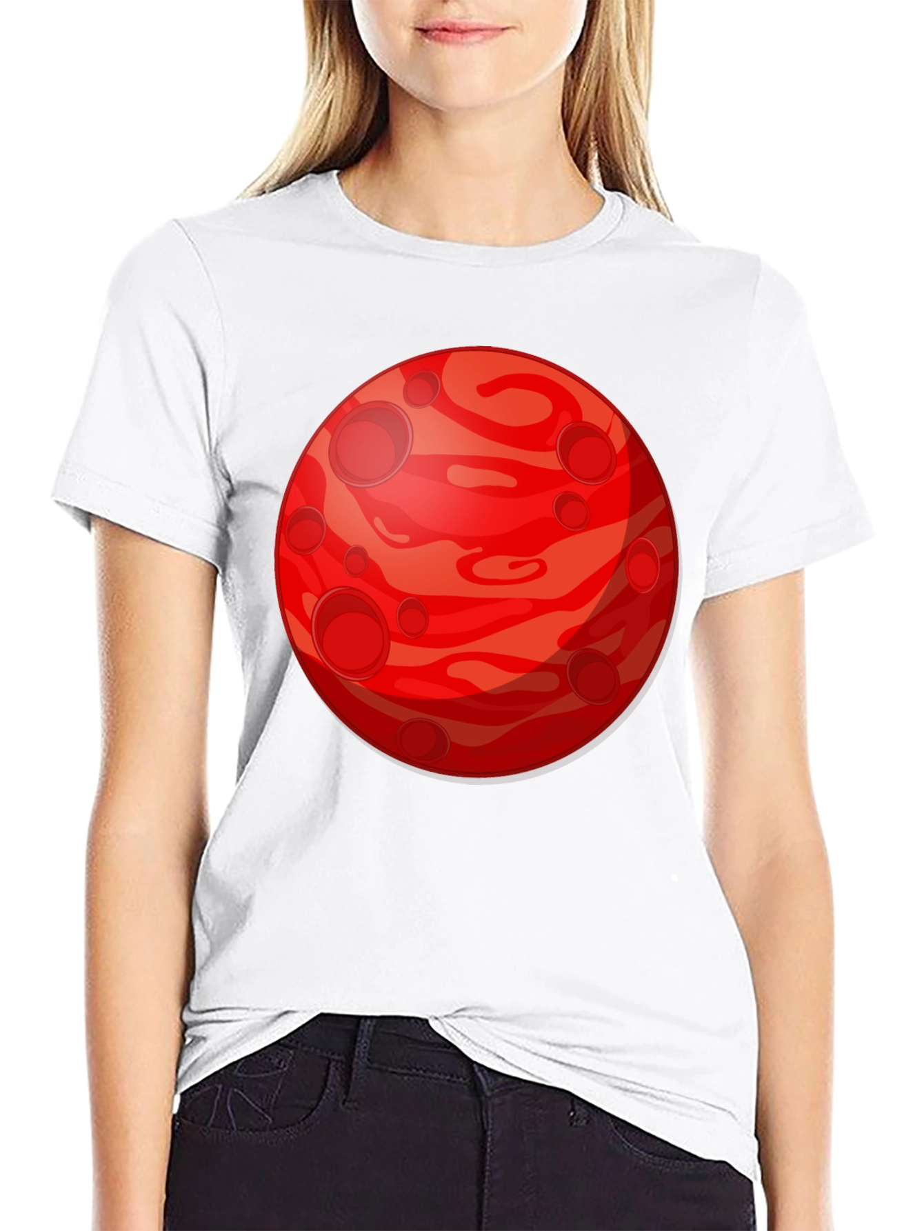 Mars Graphic Tee - Explore the Red Planet