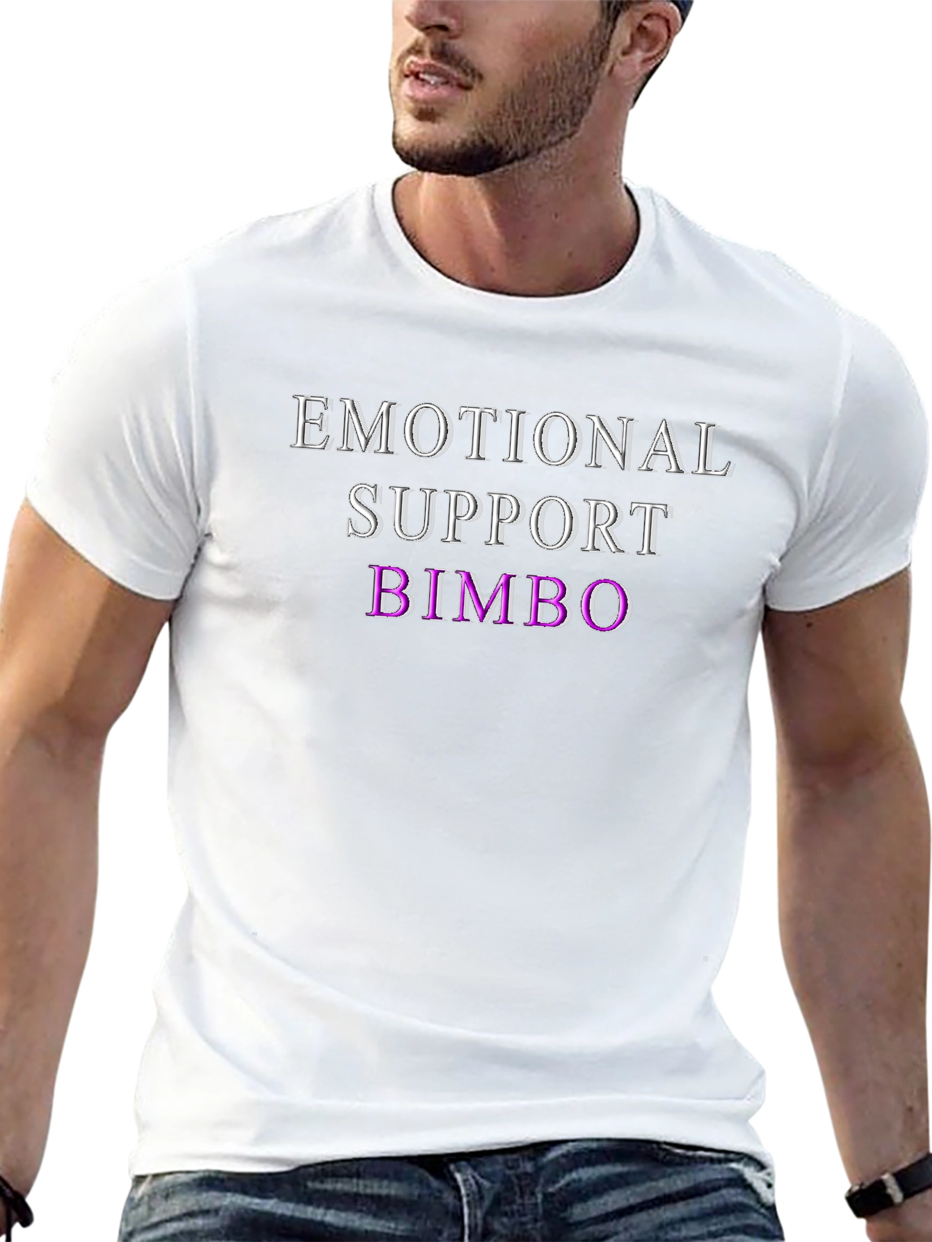 Emotional Support Bimbo Tee