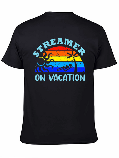 Streamer On Vacation Graphic T-Shirt - Summer Vibes