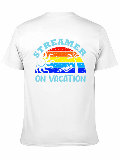 Streamer On Vacation Graphic T-Shirt - Summer Vibes