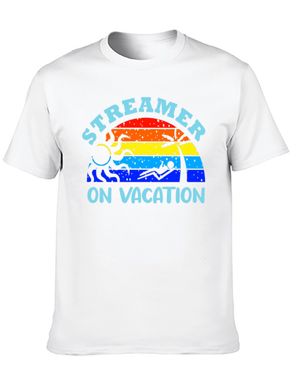 Streamer On Vacation Graphic T-Shirt - Summer Vibes