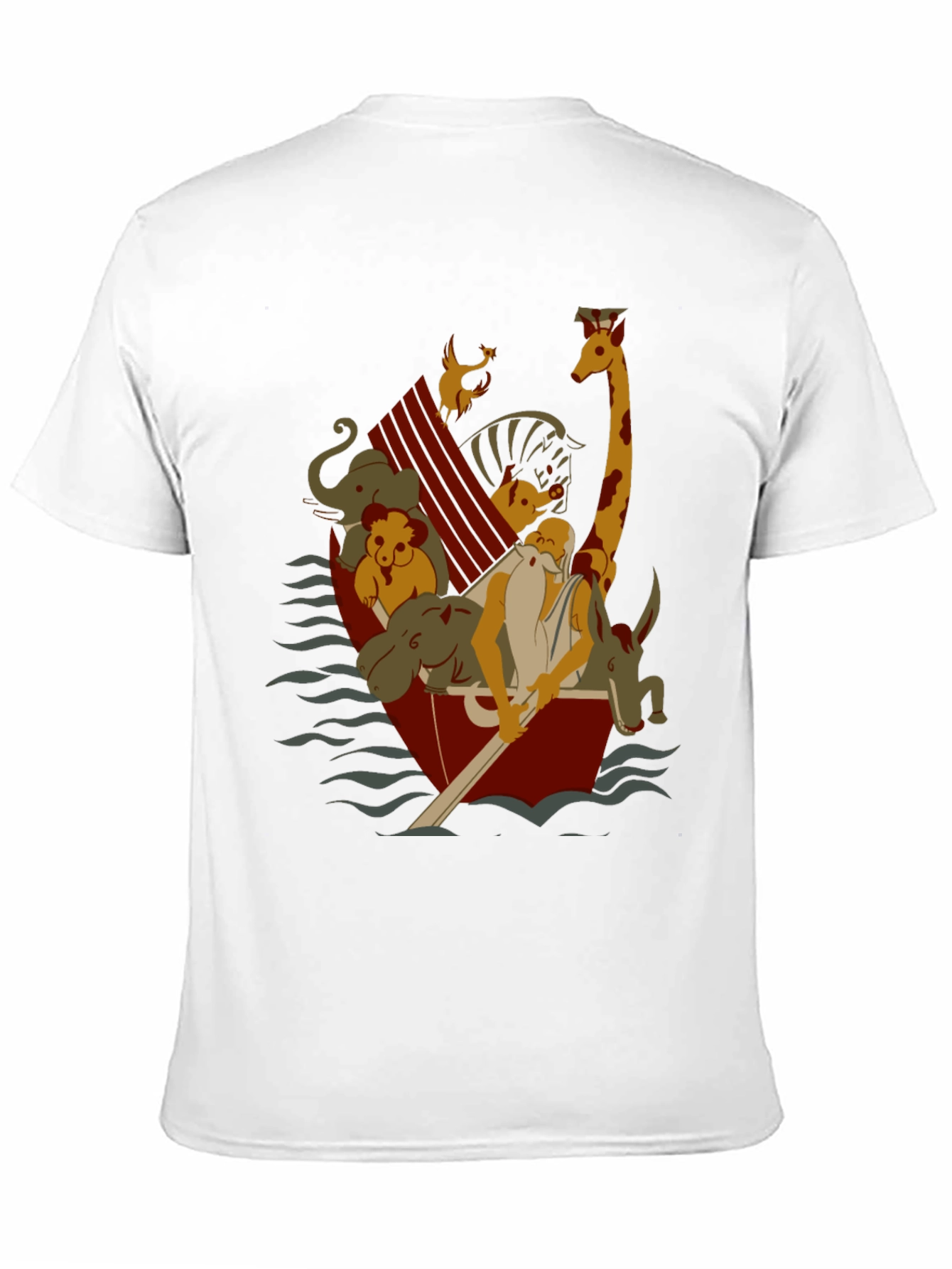Noahs Ark Graphic T-Shirt - Animal Rescue Tee
