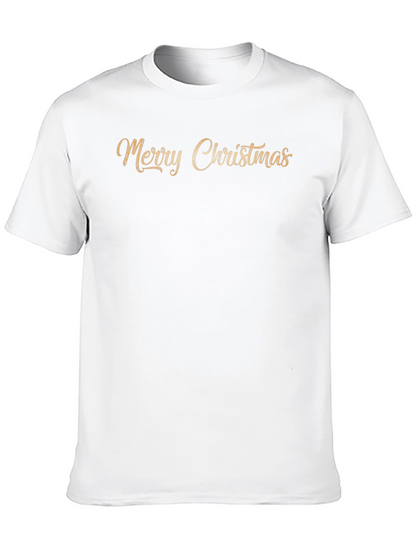 Merry Christmas Black T-Shirt