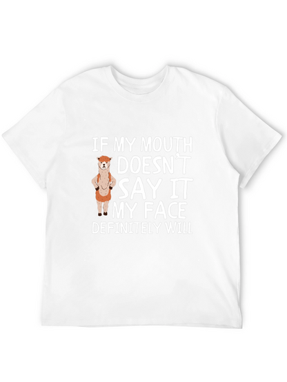 Sarcastic Alpaca T-Shirt - Funny Statement Tee