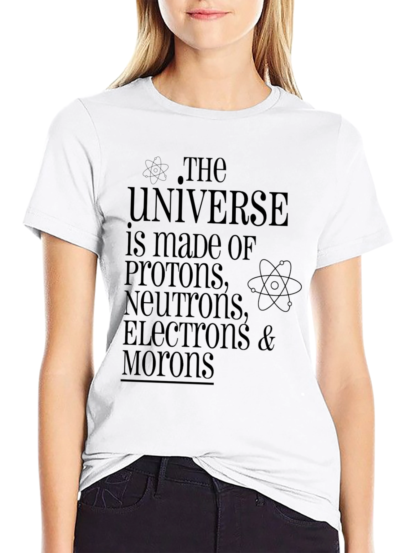 Universe Science Humor Graphic T-Shirt
