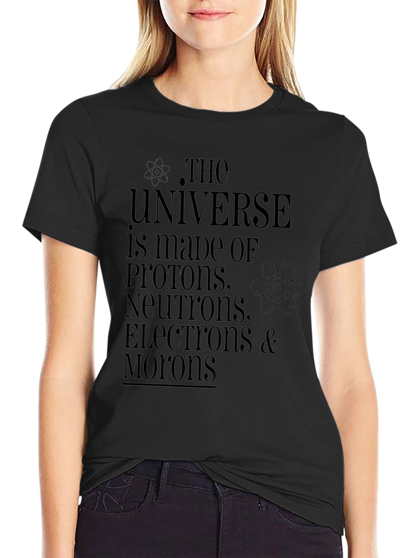 Universe Science Humor Graphic T-Shirt