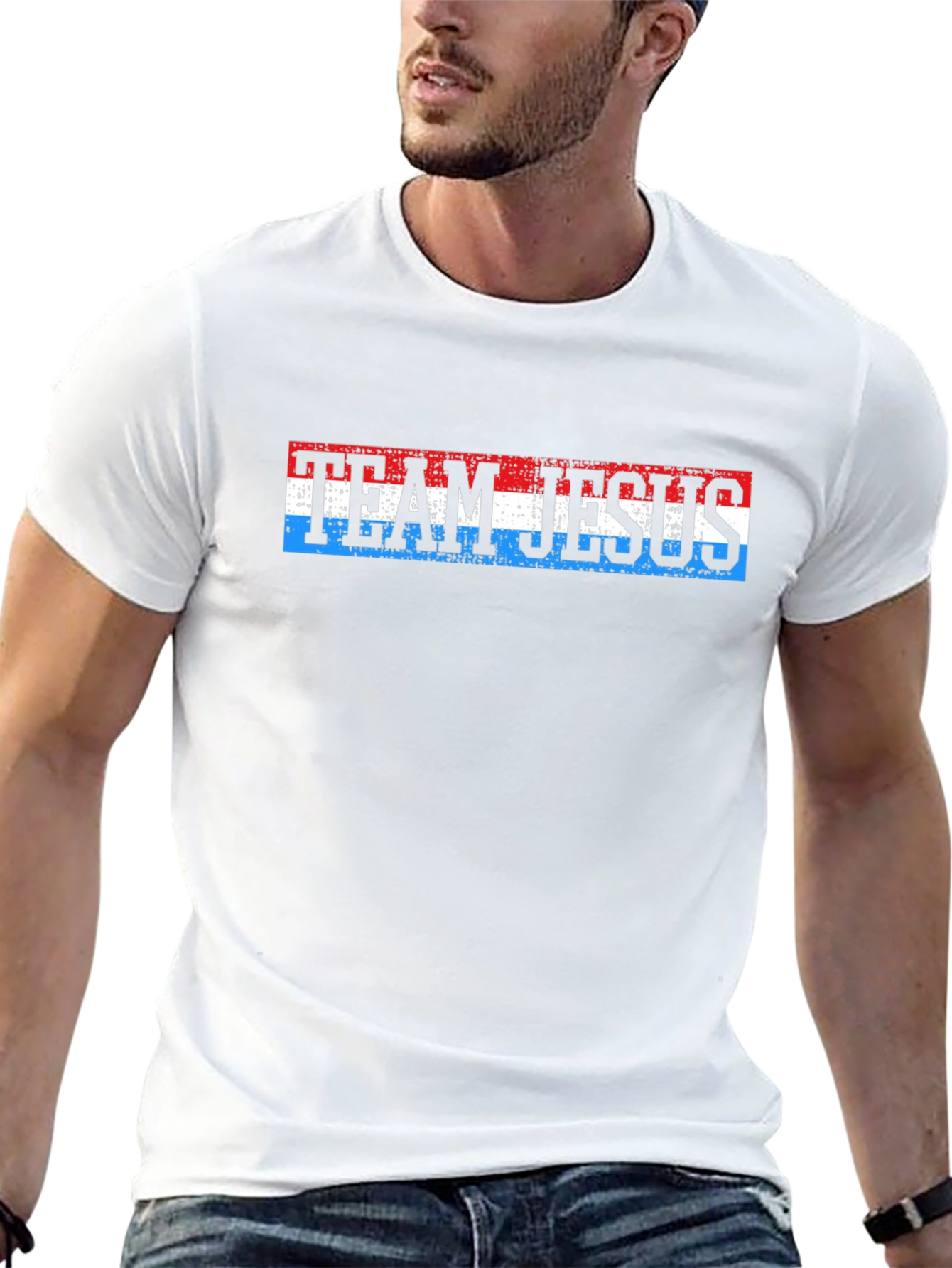 Team Jesus Graphic Tee - Religious Apparel