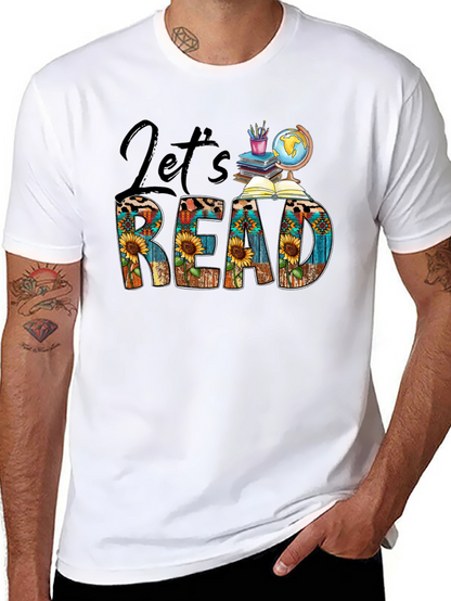 Lets Read Graphic T-Shirt
