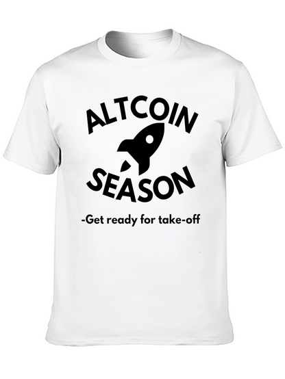 Altcoin Season Rocket T-Shirt - Get Ready!