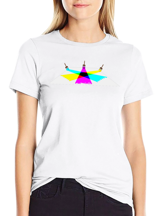 Colorful Paintbrush T-Shirt