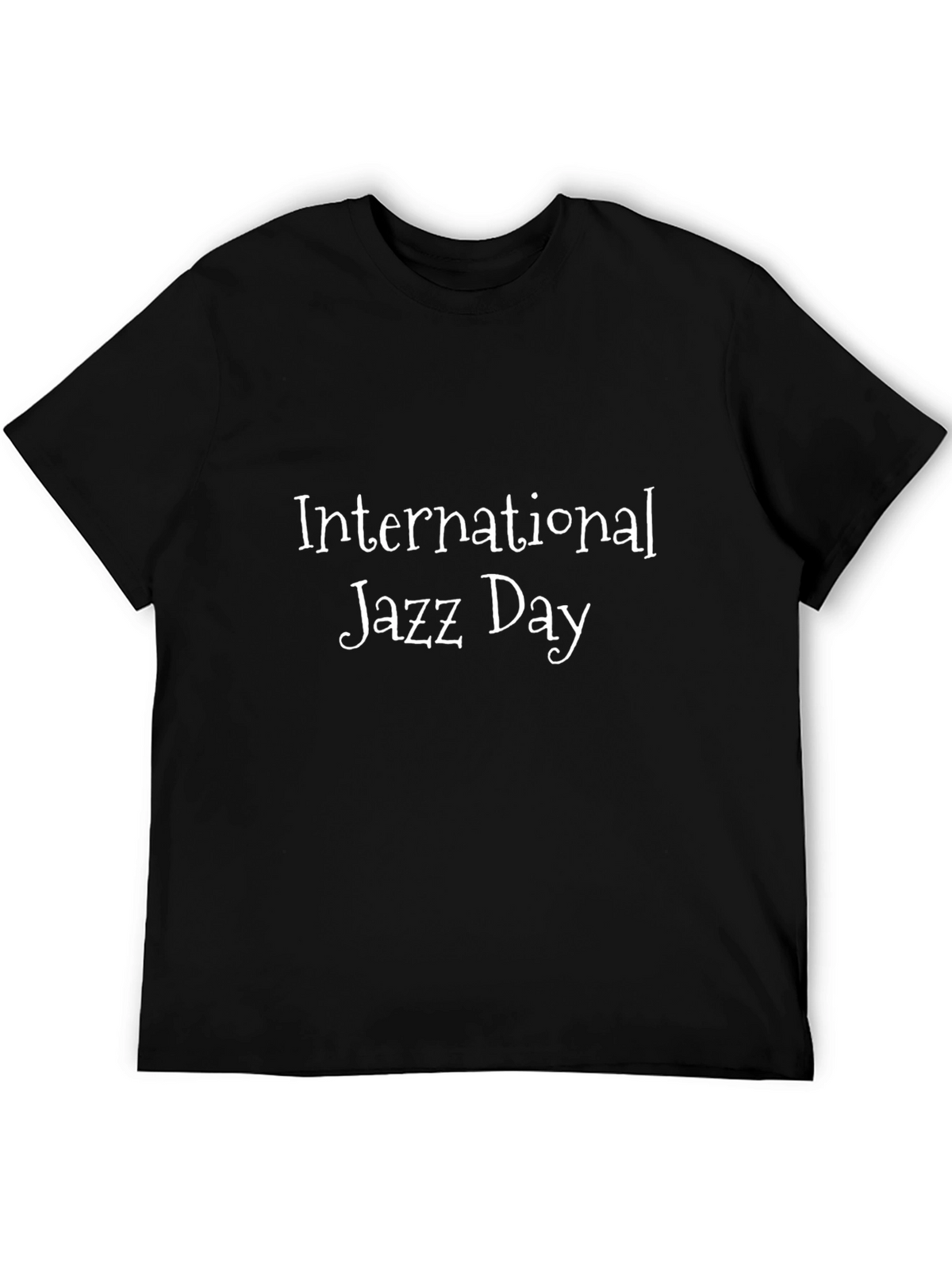 International Jazz Day Black T-Shirt