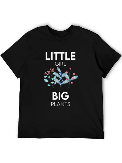 Little Girl Big Plants T-Shirt