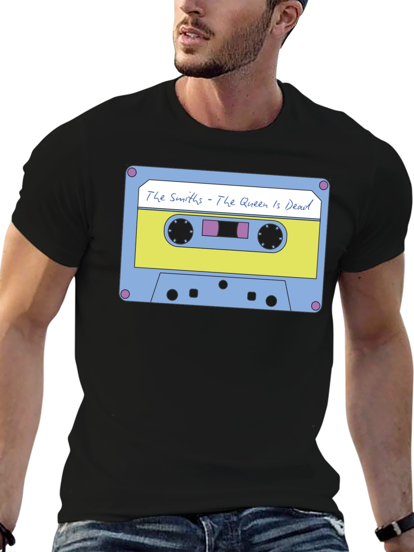 The Smiths The Queen Is Dead Cassette Tape T-Shirt
