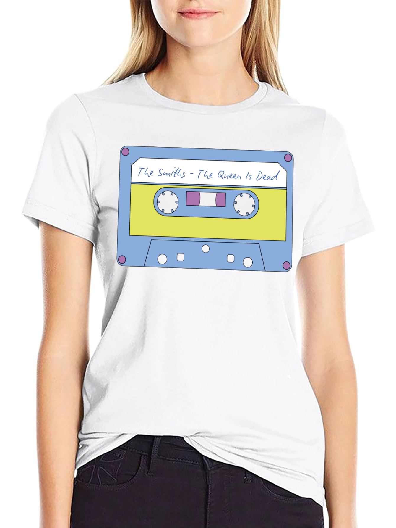 The Smiths The Queen Is Dead Cassette Tape T-Shirt