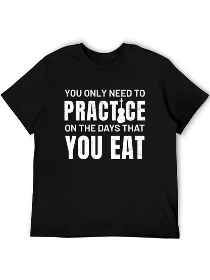 Practice Violin T-Shirt - Eat Days