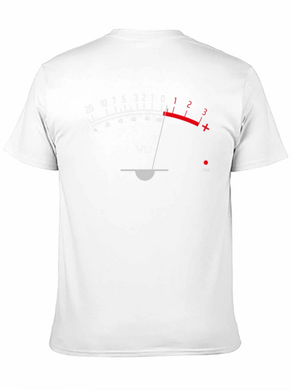 VU Meter T-Shirt - Audio Engineer Graphic Tee