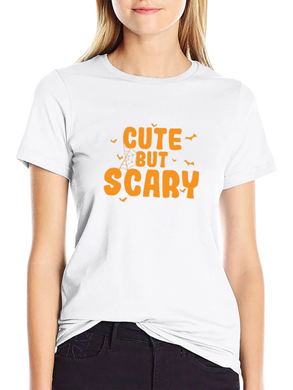 Cute But Scary Halloween Graphic Tee