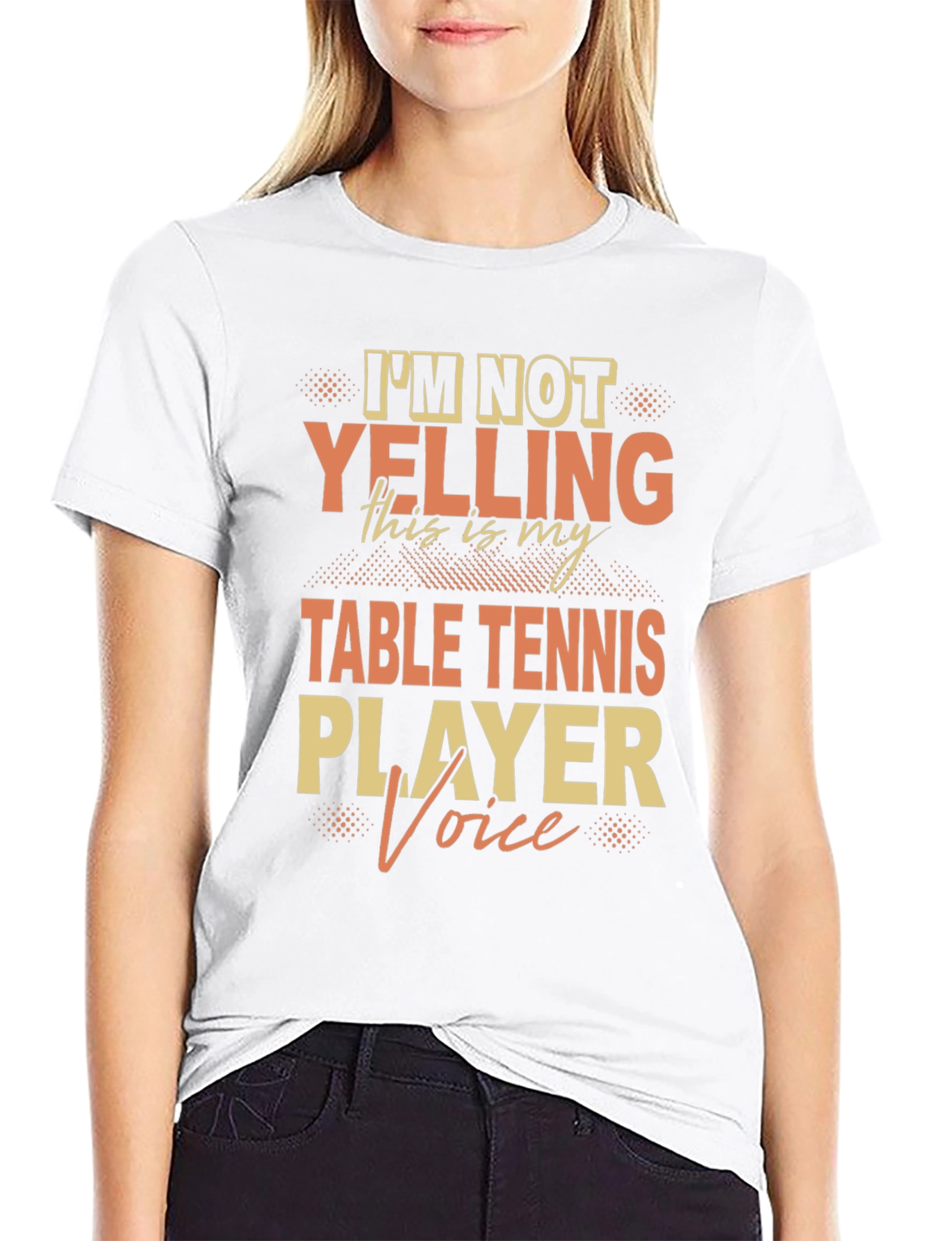 Table Tennis Player Voice T-Shirt - Ping Pong Apparel