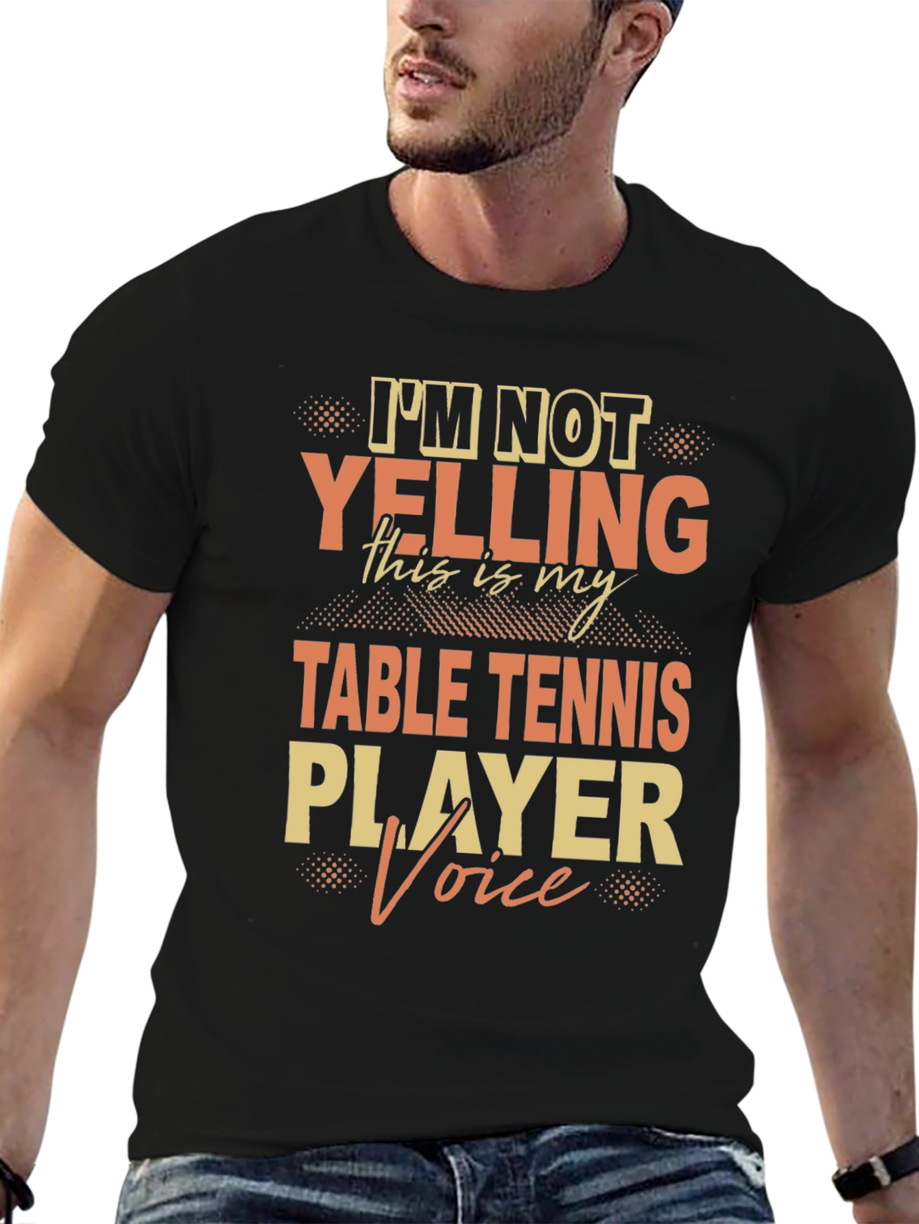 Table Tennis Player Voice T-Shirt - Ping Pong Apparel