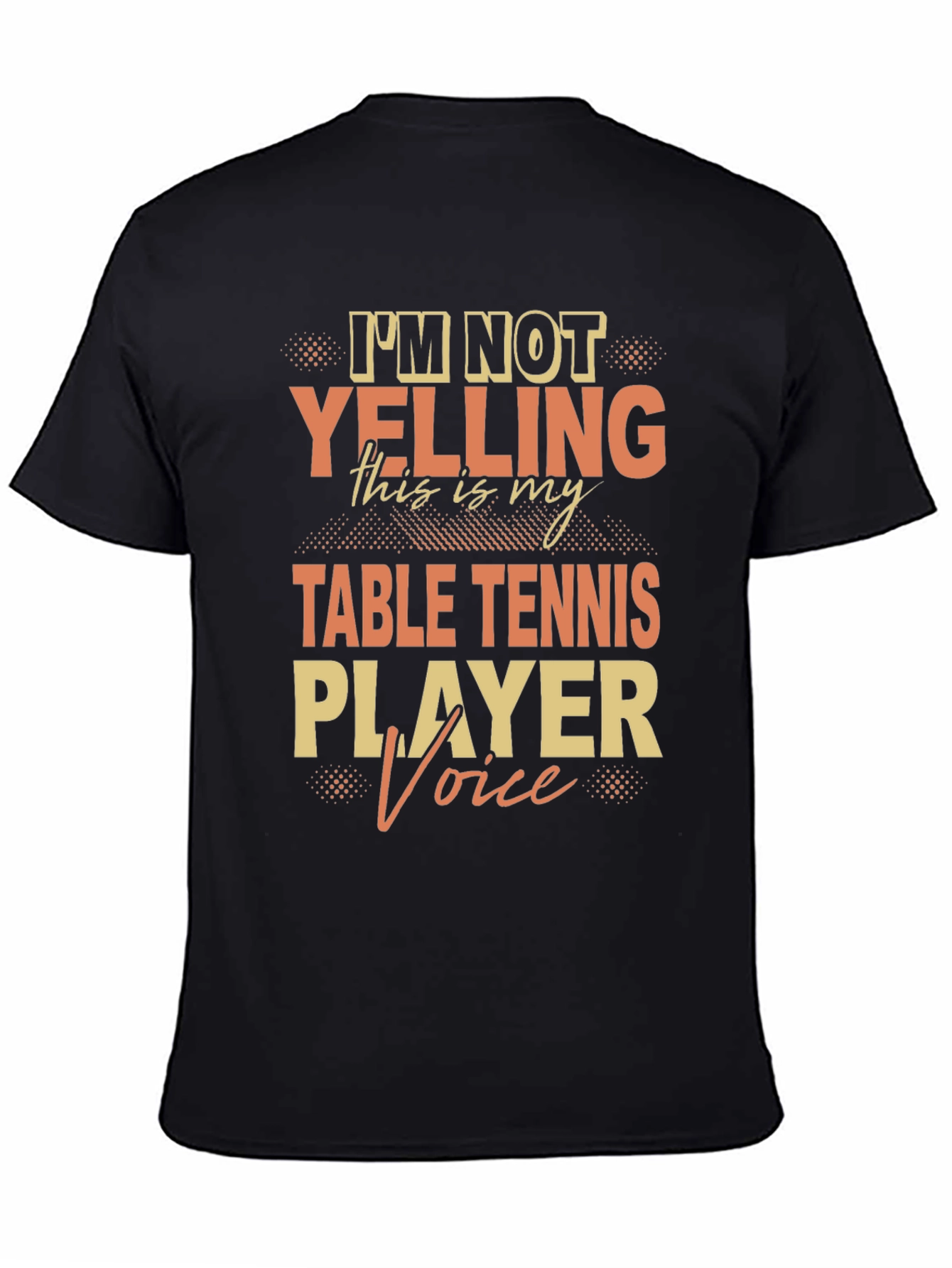 Table Tennis Player Voice T-Shirt - Ping Pong Apparel