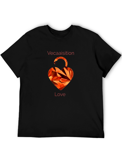 Heart Lock T-Shirt - VeCAAisition Love Graphic