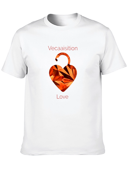 Heart Lock T-Shirt - VeCAAisition Love Graphic