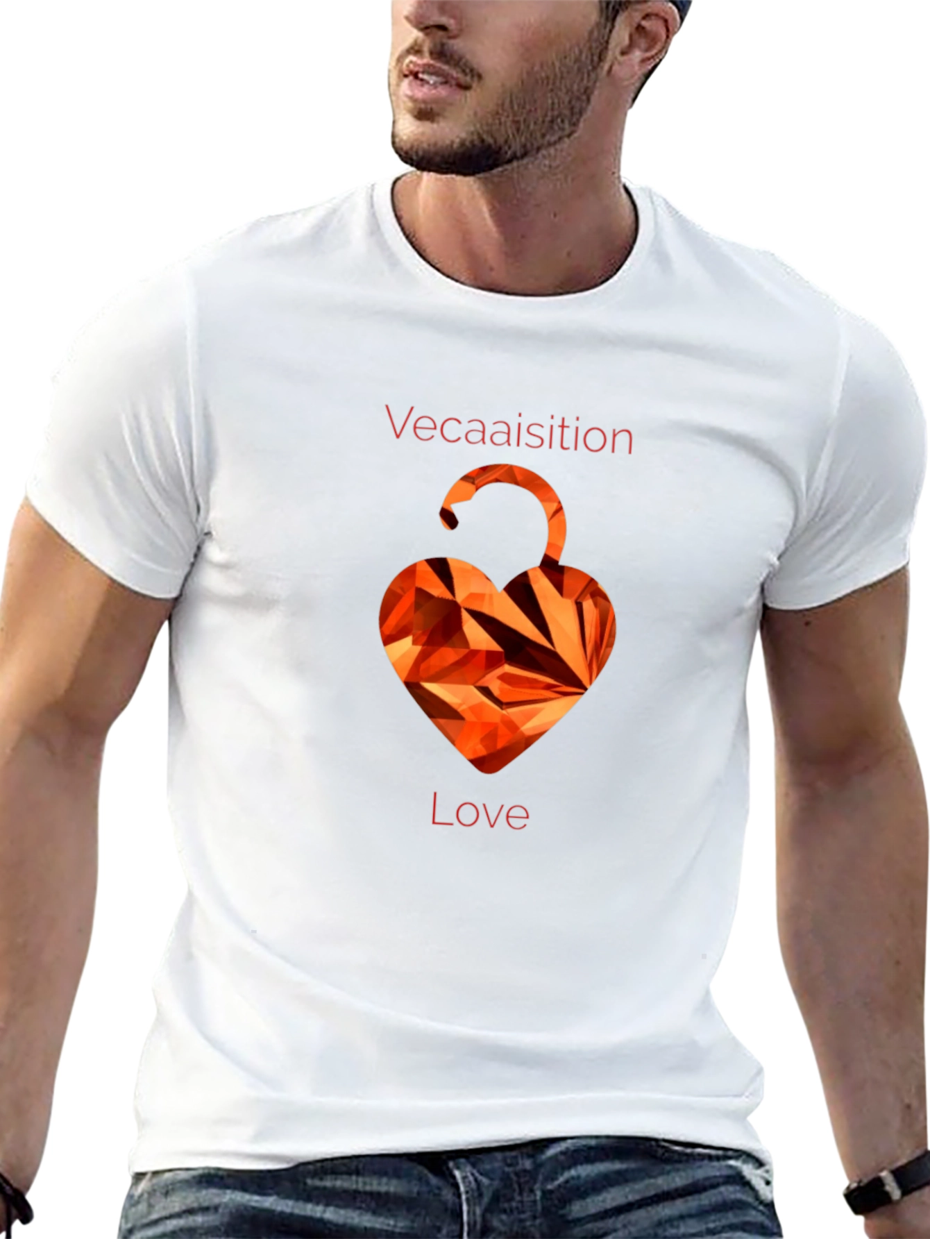 Heart Lock T-Shirt - VeCAAisition Love Graphic