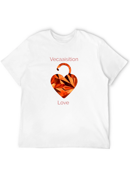 Heart Lock T-Shirt - VeCAAisition Love Graphic