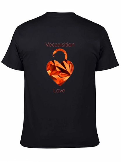 Heart Lock T-Shirt - VeCAAisition Love Graphic