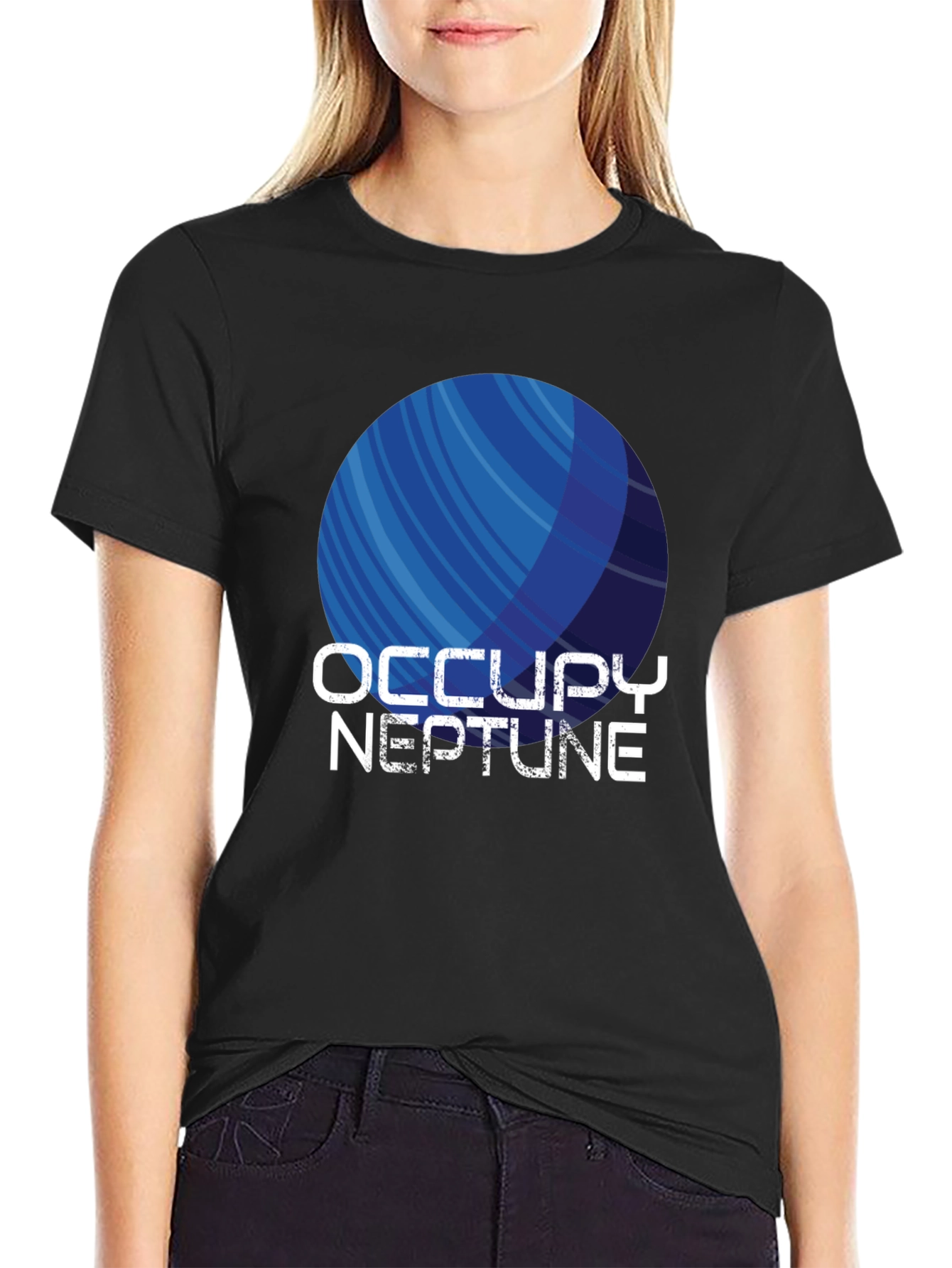 Occupy Neptune Graphic T-Shirt