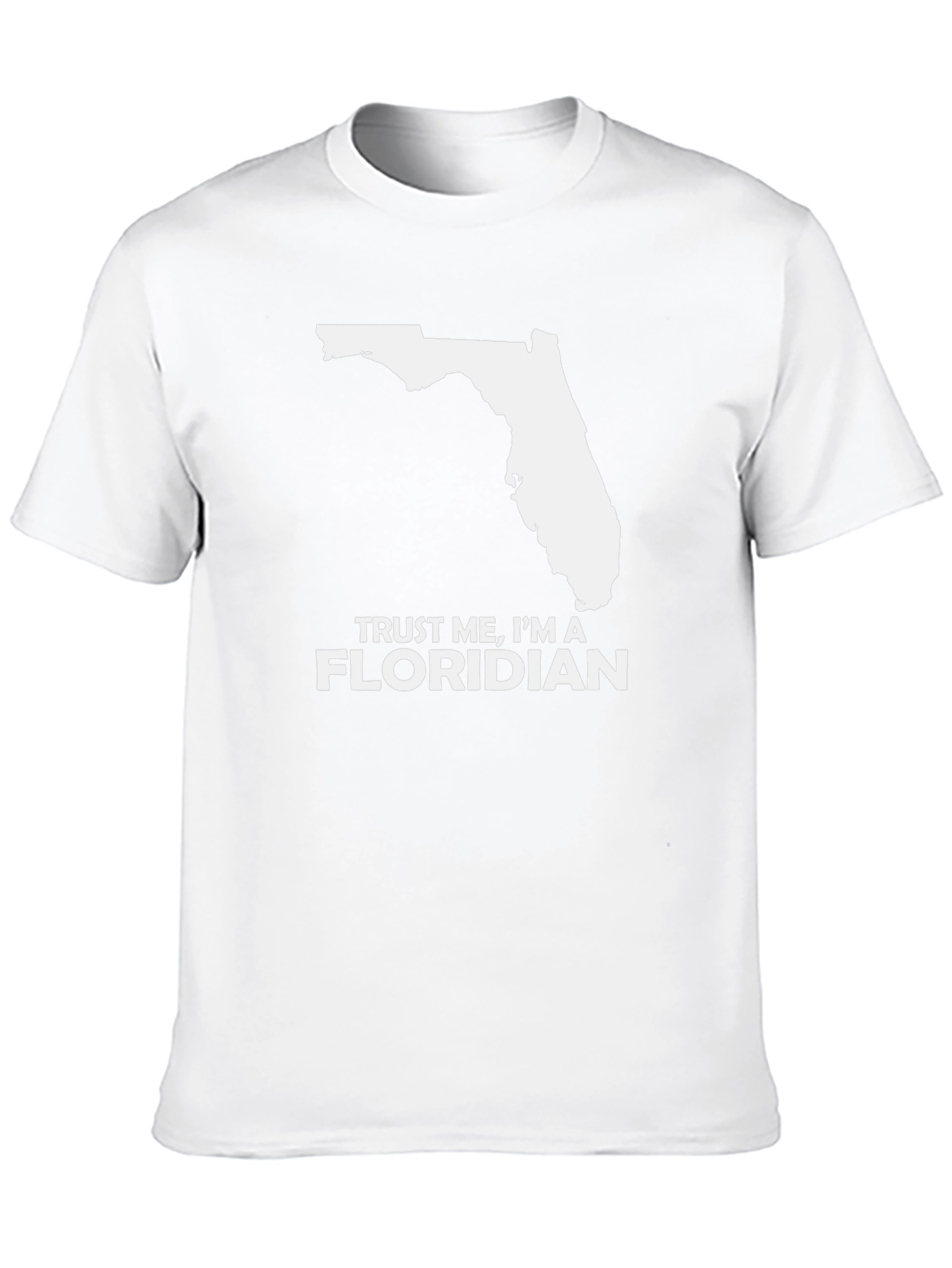 Trust Me Im a Floridian Black T-Shirt