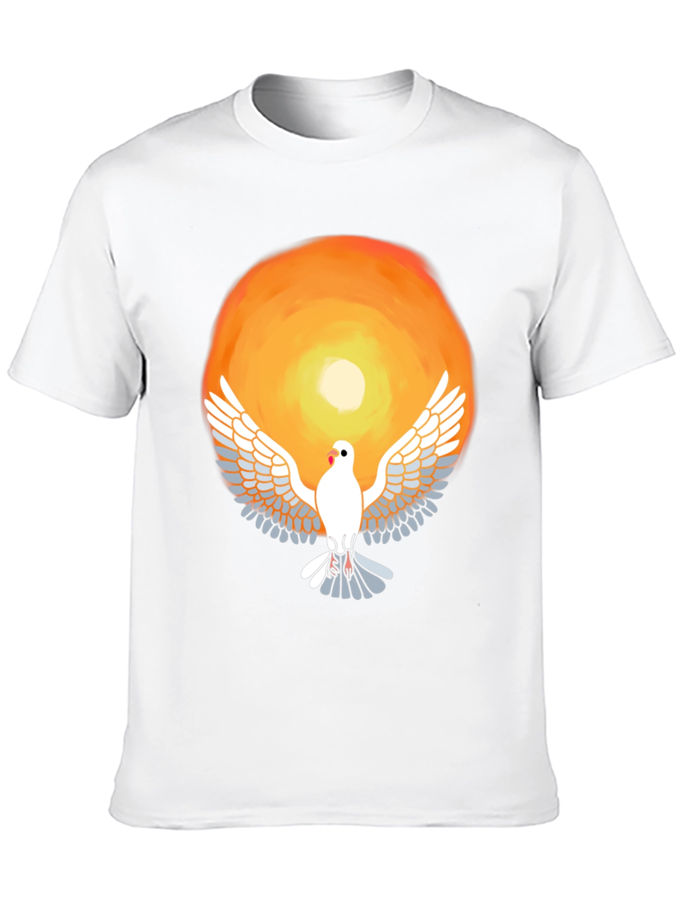 Dove Graphic Tee - Unisex Soft Cotton Blend